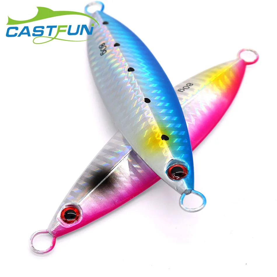 

Fishing Gear Slow Jigging Sea Fishing Fishing Lure 30g 40g 60g 80g Metal Jig Power Jig Trout Pike Fishing Lures Saltwater Jigs