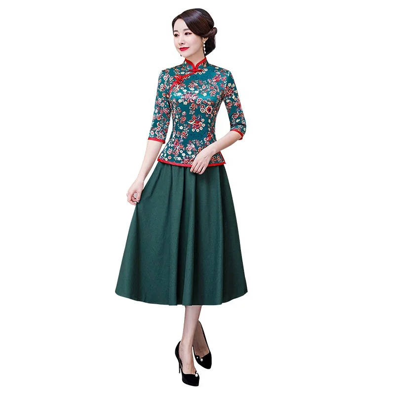 Блузка женская с цветочным принтом на кнопках большого размера m l xl xxl 3xl 4xl