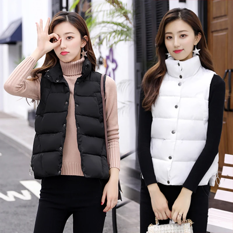 Желтый женский хлопковый жилет новинка 2019 Тонкий Модный без рукавов