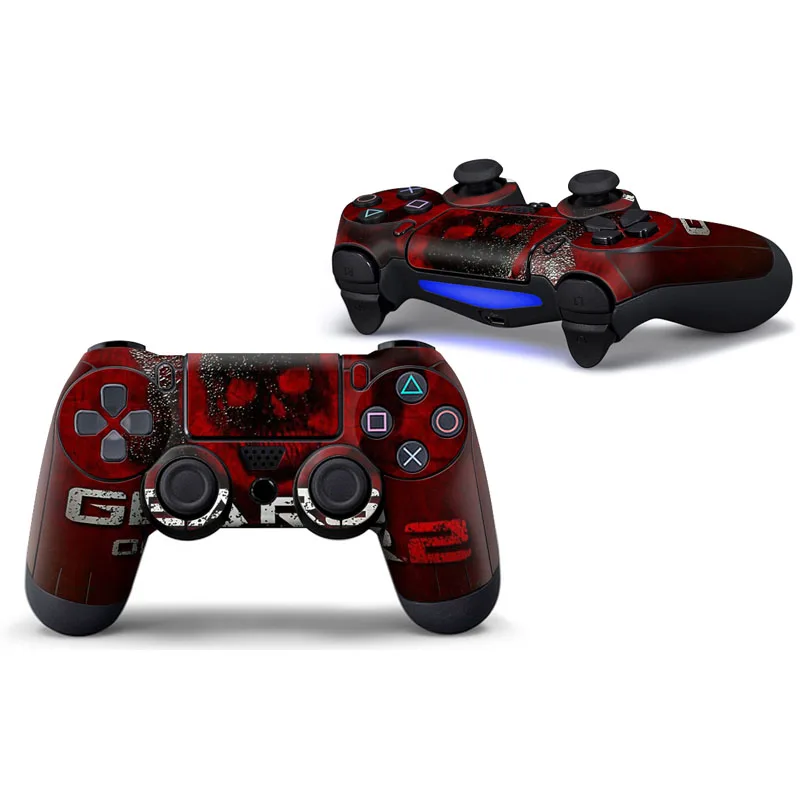 Красная кровяная Защитная крышка наклейка для PS4 контроллер кожи Playstation 4