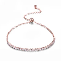 fym newest elegant luxury womens cuff bracelet with aaa zircon crystal fashion chain bracelets femme jewelry for women bridal