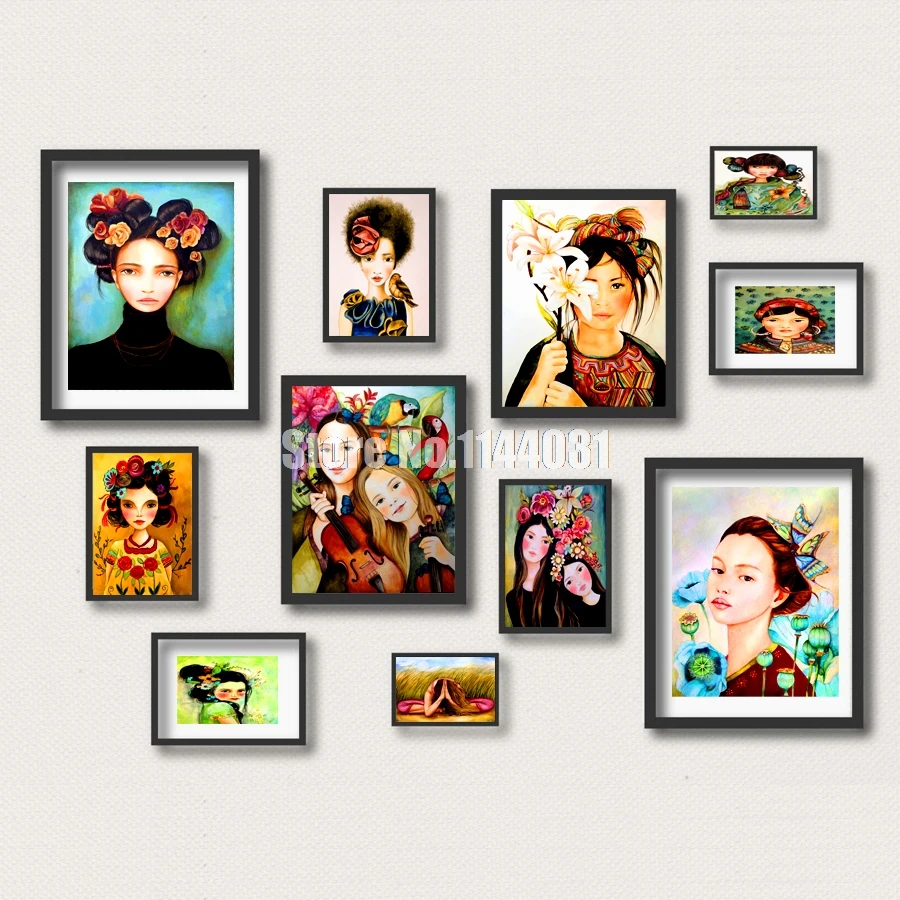 Полностью Алмазная картина Марии и бабочек Diy вышивка мультфильм Девушка