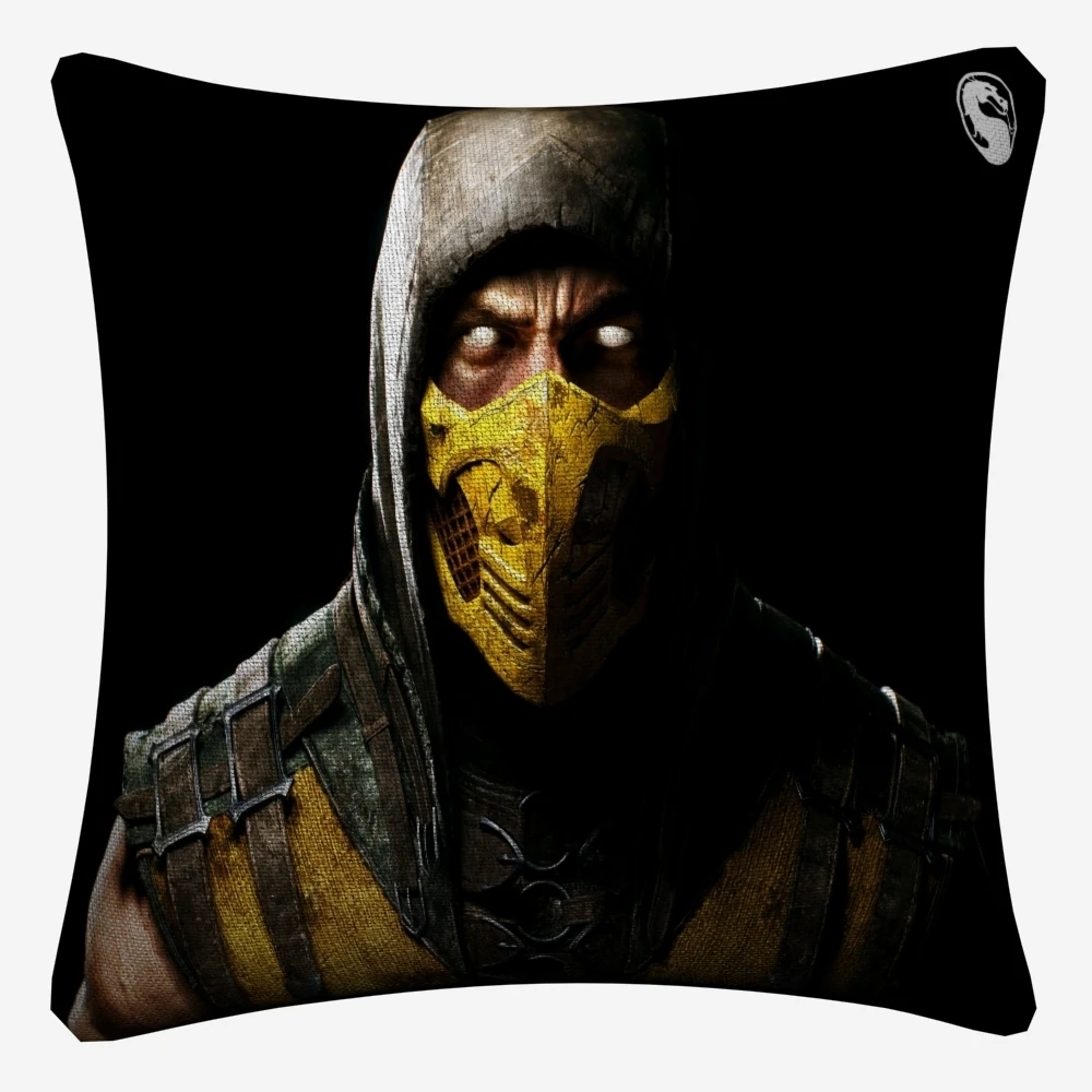 Игры Mortal Kombat искусство декоративное хлопковое белье Наволочка на подушку