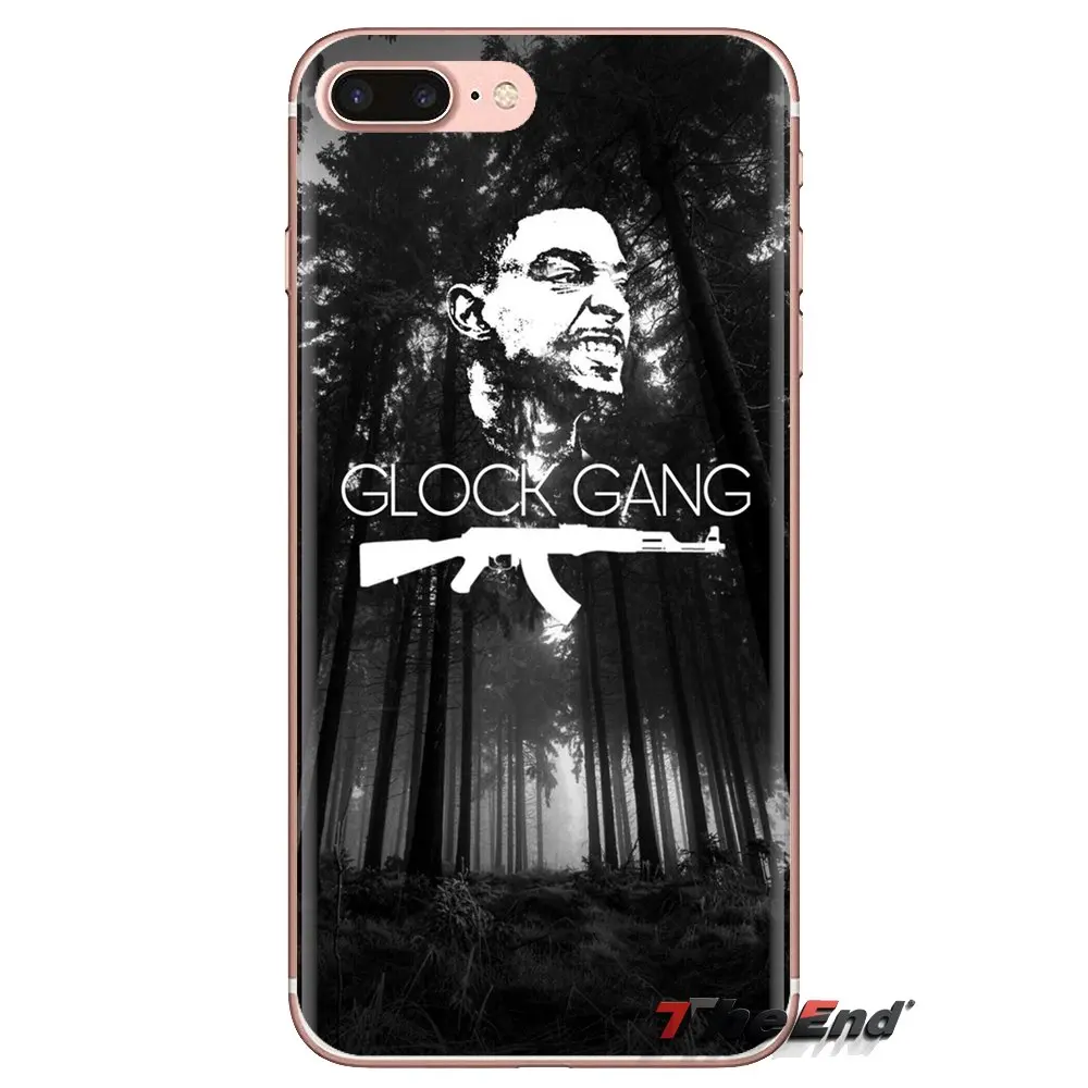 Прозрачный мягкий чехол-накладка для Samsung Galaxy S3 S4 S5 Mini S6 S7 Edge S8 S9 S10 Plus Note 3 4 5 8 9 Funny Art