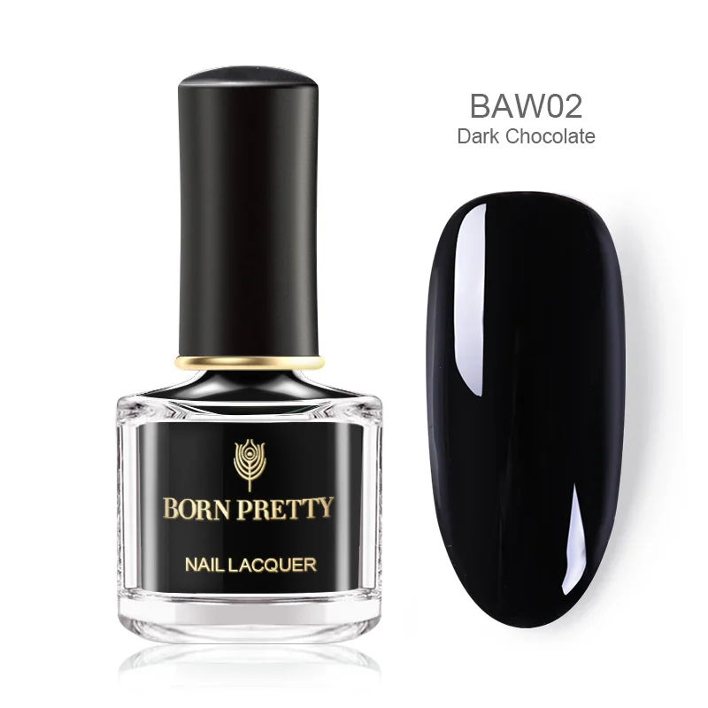 BP-BAW02 BORN PRETTY 6 мл Peel Off лак для ногтей чистый цвет Серии художественный лак быстрый сухой Маникюр Long-прочный ноготь арт дизайн - Цвет: BP-BAW02