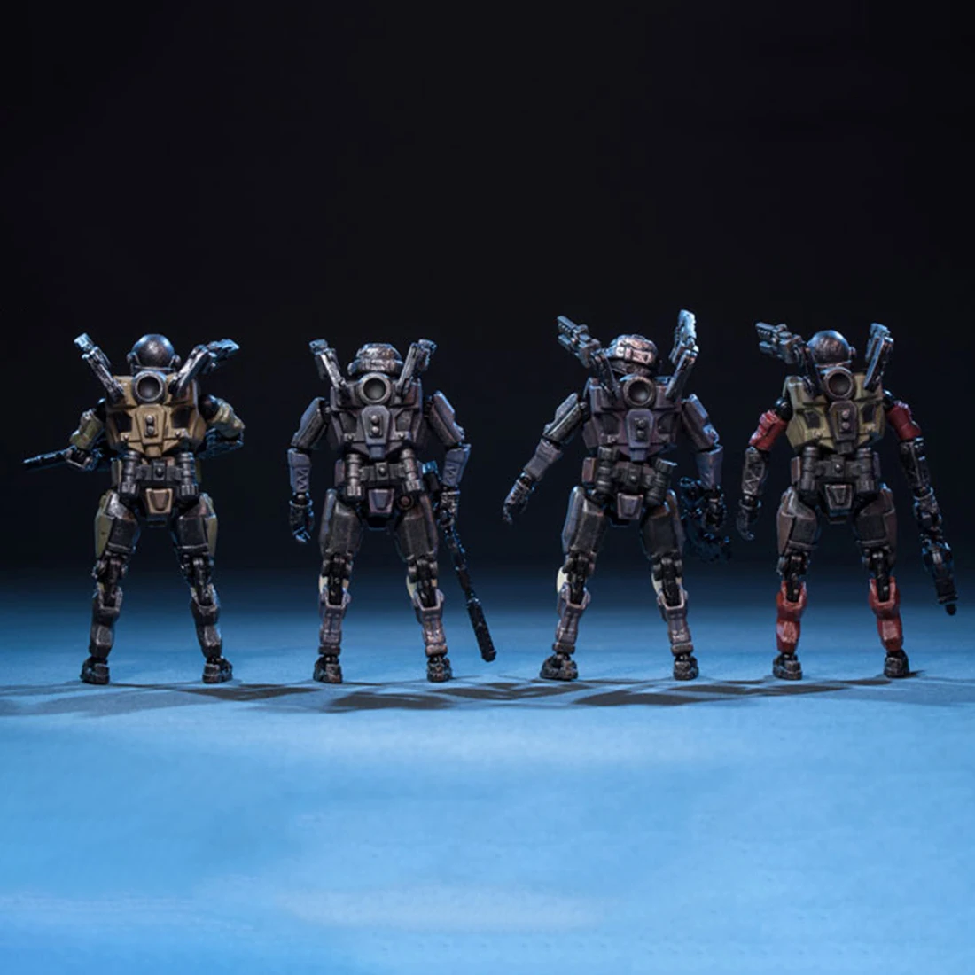 7,4 см маленькая солдатская Модель 3D Сборка Съемная солдатская модель DIY ствол игрушка-укрытие остров вниз лучники команды
