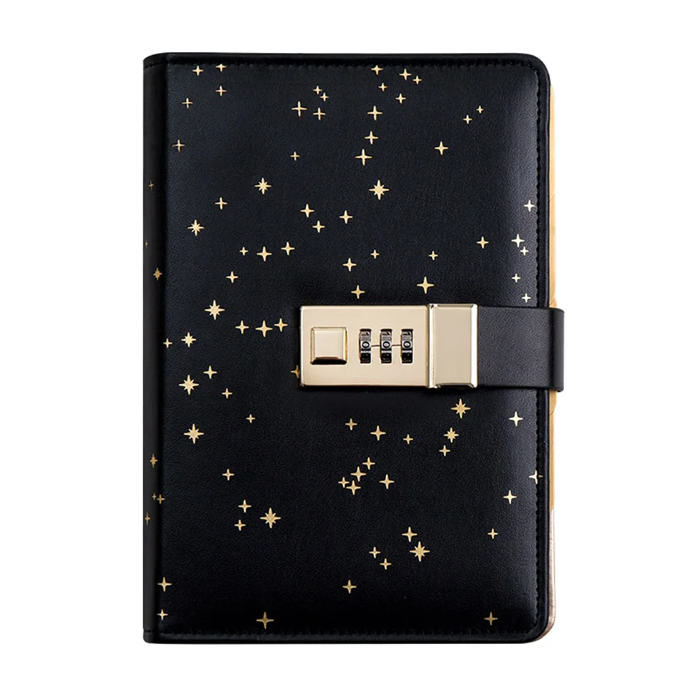 

Ring Binder a6 Diary with Lock Planner Refill Daily Journal Travelers Notebook Agenda Password Book