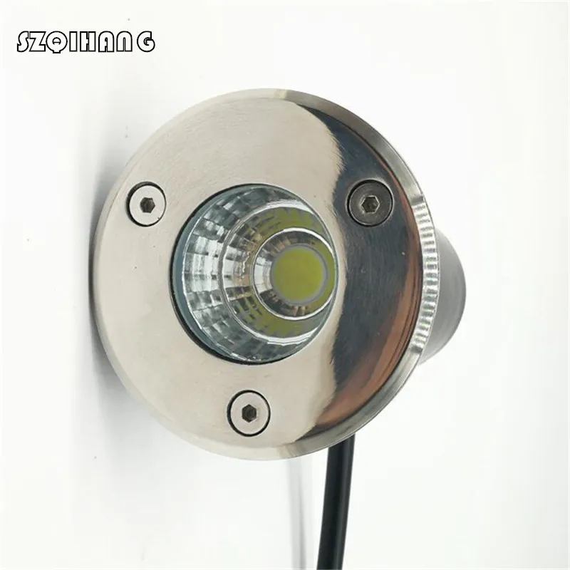 

IP68 5W 10W Warm Cold White Buried Lamp Inground Lighting Outdoor COB LED Underground Lamp Light