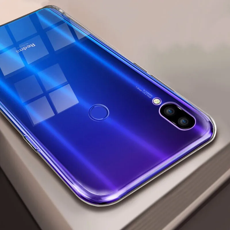 Мягкие силиконовые прозрачные чехлы из ТПУ для Xiaomi Redmi K20 Redmi7 7A 6A Note 5 6 7 Pro чехол