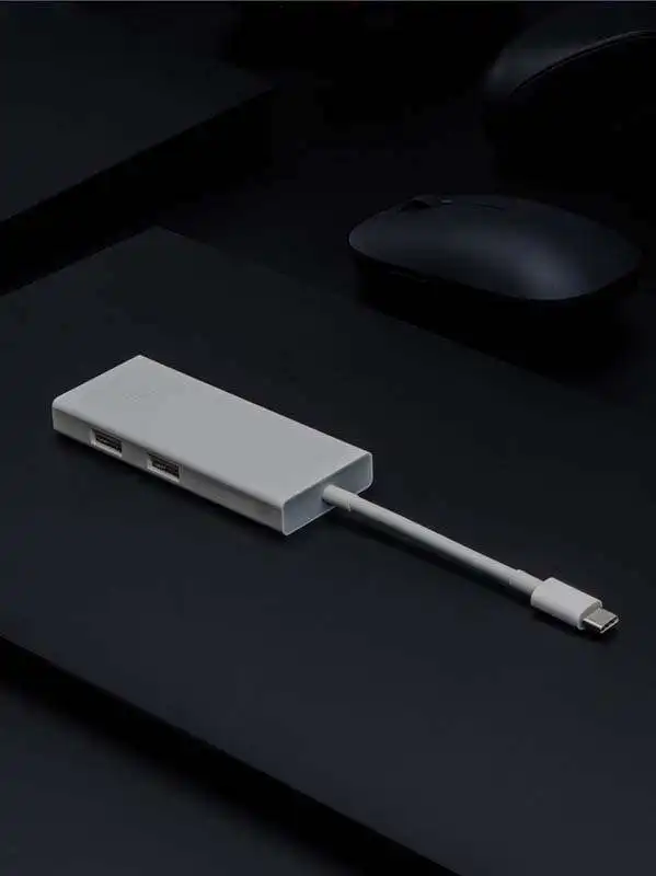Адаптер xiaomi type-C для DP/Mini DP USB A* 2(USB) быстрая скорость передачи vidoe Быстрая зарядка