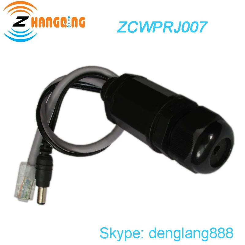IP67 M20 Ethernet LAN RJ45 водонепроницаемый разъем витая пара кабеля 2 1*5 5 мм DC