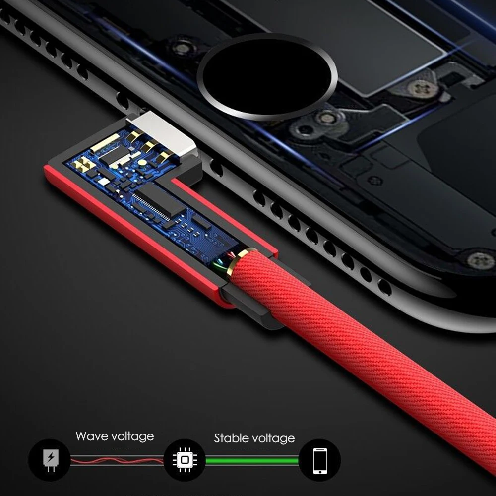 2 м usb type C кабель для быстрой зарядки type-c шнур для передачи данных Android зарядное устройство usb-c Micro USB кабель для samsung S8 S9 Note 8 для iphone X