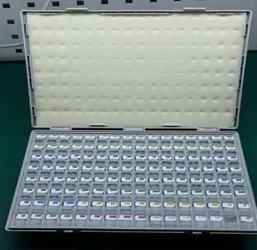 Коробки для КОМПОНЕНТОВ smt коробки пластырей коробка образцов пластиковая