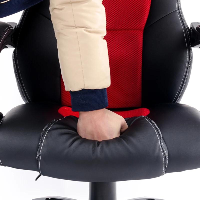Simple Style Office Chair Multi-function Lifted Rotated Computer Fixed Armrest Household Reclining Leisure Gaming | Мебель