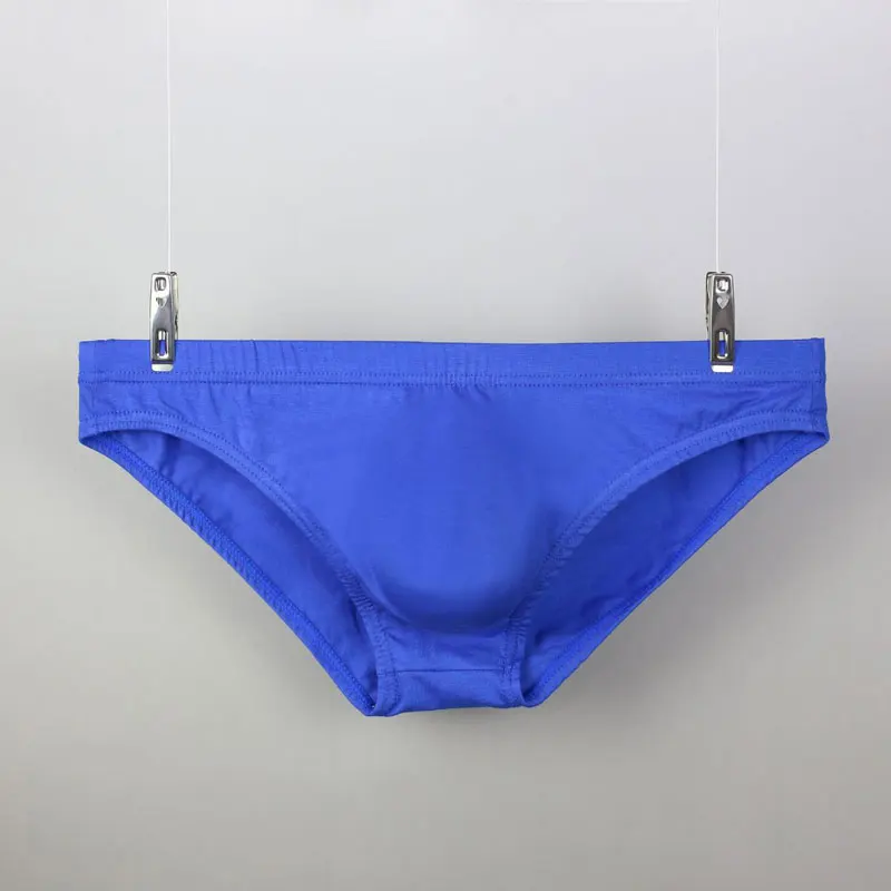 Пикантные Для мужчин хлопок нижнее белье бесшовное прозрачный u образной
