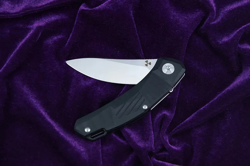 LEMIFSHE JK3217G10 Флиппер D2 стальное лезвие G10+ стальная ручка для отдыха на открытом воздухе Охота Карманный Кухня Фрукты складной нож инструмент
