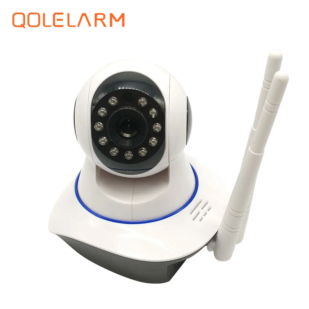 QOLELARM 720 LAN/wifi ip камера 10 м ночного видения CCTV детский монитор с приложением