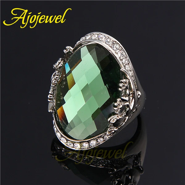 Женское и мужское кольцо с большим кристаллом|crystal rings for women|austrian crystal ringscrystal ring |