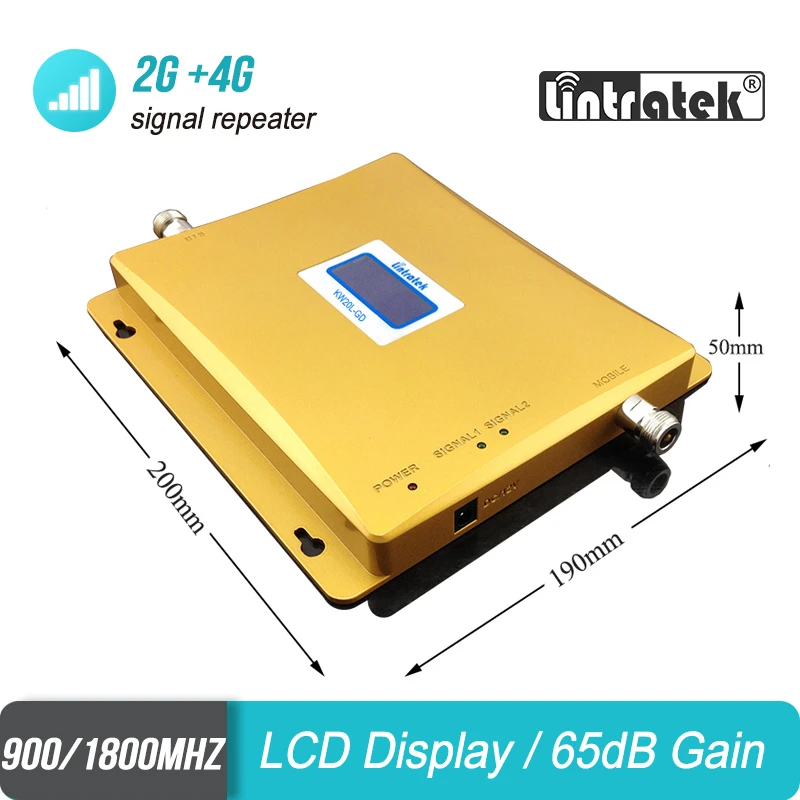 Ретранслятор сигнала Lintratek GSM 900 4G LTE 1800 | Мобильные телефоны и аксессуары