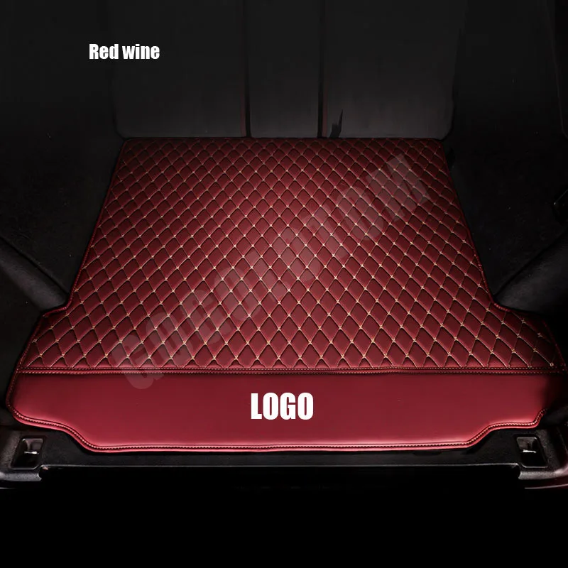 Wind red trunk Автомобильные коврики на заказ, роскошные кожаные Citroen C5 C4 Air Cross Aircross Picasso Grand C2 C4L DS5 LS DS6, авто Стайлинг, ковер - Название цвета: Wind red trunk