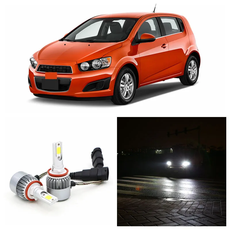Edislight белые автомобильные лампы 72 Вт 7600LM свет ближнего света светодиодные фары