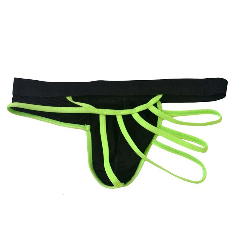 Новинка мужское нижнее белье мужские трусы с вырезами на лямках открытыми