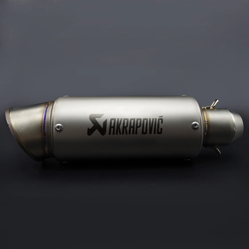 Akrapovic выхлопной мотоцикл дБ убийца 51/61 мм для honda shadow 750 kawasaki zx10r honda x11 suzuki gs 500 yamaha fz6n