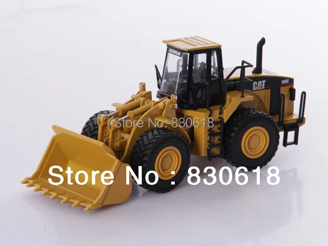 Модель литая 1/50 колесный погрузчик Norscot 55027 в Caterpillar Cat 980G строительные автомобили