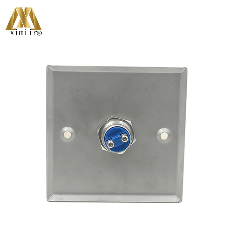Металлическая кнопка высокого качества NO/COM для детской кнопки из нержавеющей