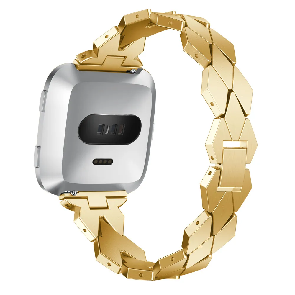 Ремешок из нержавеющей стали для умных часов Fitbit Versa frontier|Ремешки часов| |