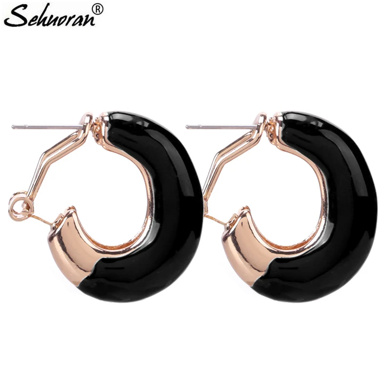 Sehuoran Boho EARrBrincos большие серьги-гвоздики из сплава, массивные серьги для свадьбы, модные ювелирные изделия