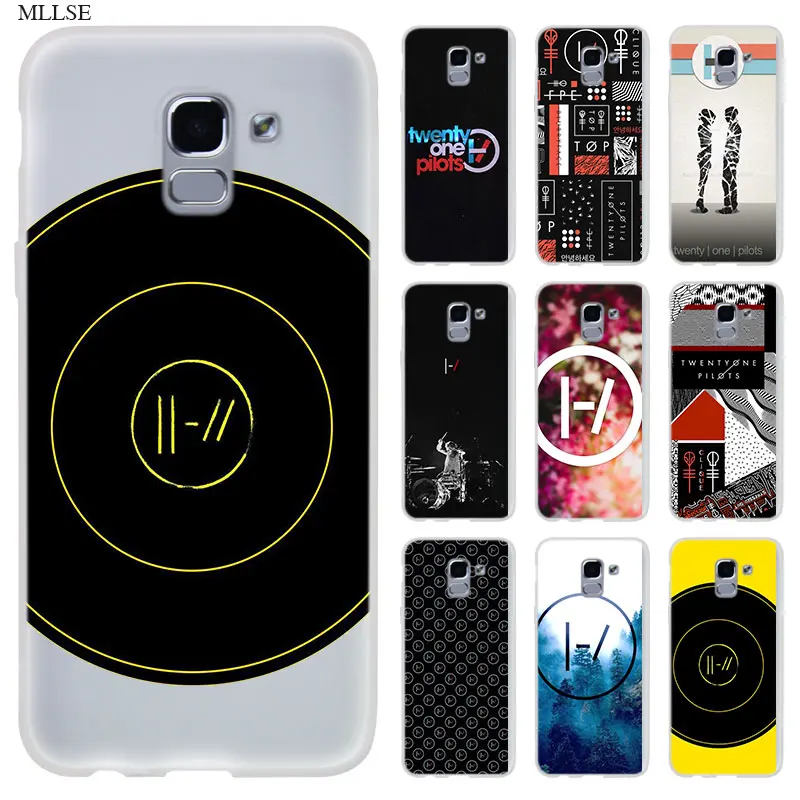 Плакаты Twenty One Pilots для телефона чехол Samsung Galaxy j6 J8 J7 J5 J3 J4 Plus 2018 2017 2016 J610 Prime мягкий