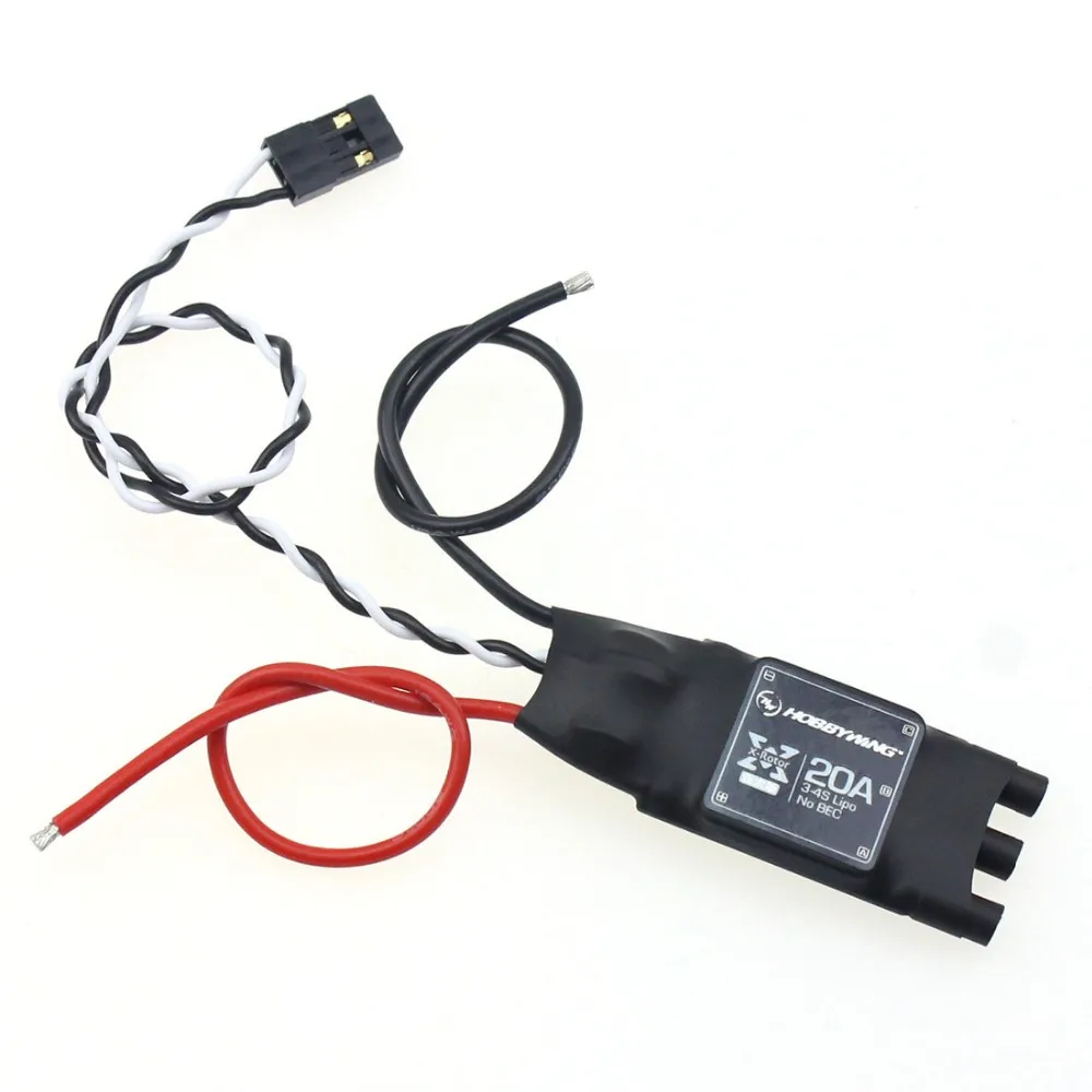Hobbywing XRotor 10A/15A/20A/40A/50A/60A бесщеточный ESC 2-6S Lipo No BEC Высокая частота обновления для
