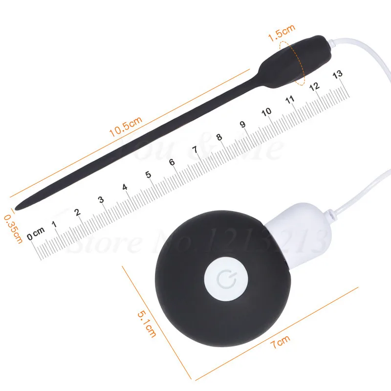 Уретральный вибратор 20 скоростей фаллоимитатор с USB зарядкой вибраторы для