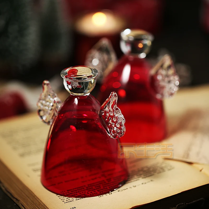 Рождественские украшения Норвежское Хрустальное стекло с ангелом