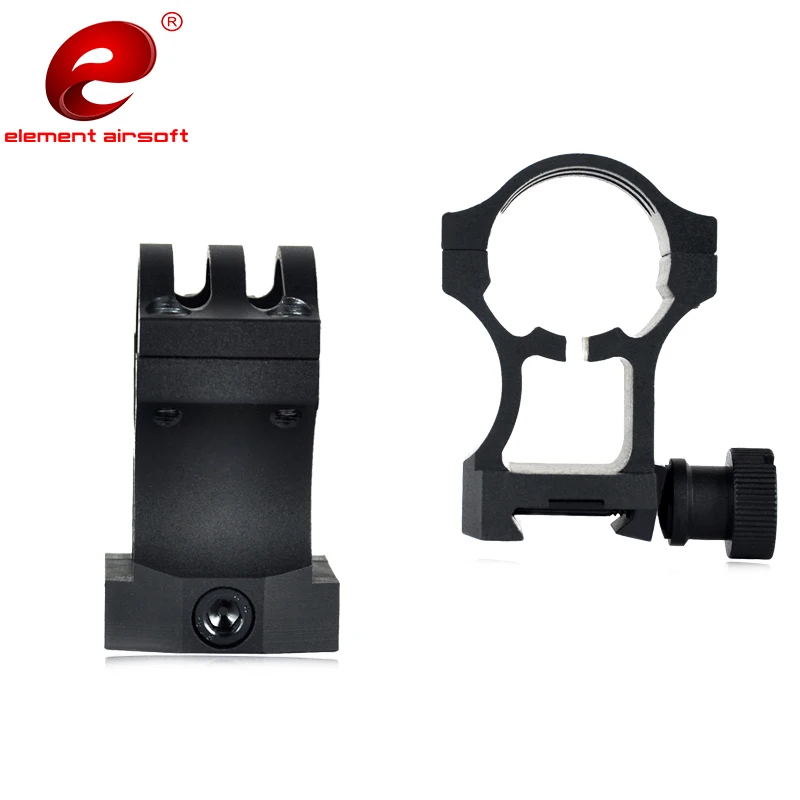 Airsoft Element MK18 comp M2 Weaver Rail Wilcox Mount для M2/M3 Picatinny adaptertical Маунт Уивер Rail EX035