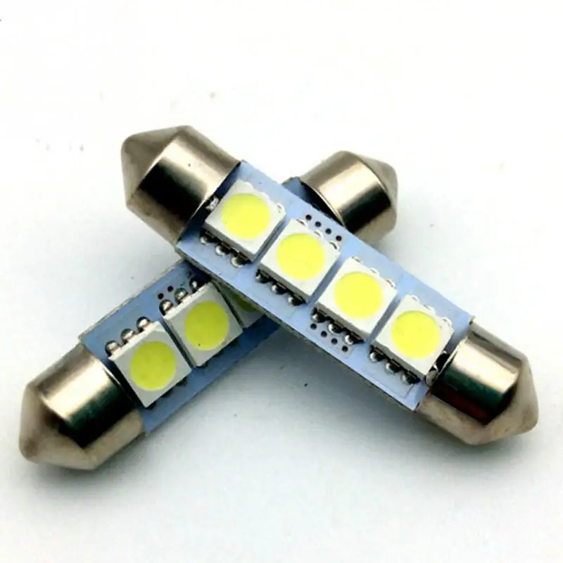 1 пара автомобисветильник светодиодсветодиодный лампы с двумя концами 12 В 41 мм 4