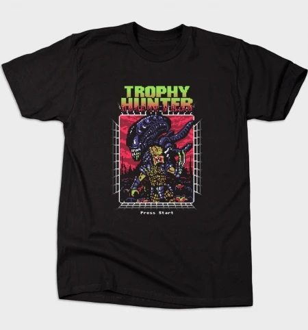 2019 Новая мужская футболка с принтом хлопковая Футболка Трофей Охотник О-образным