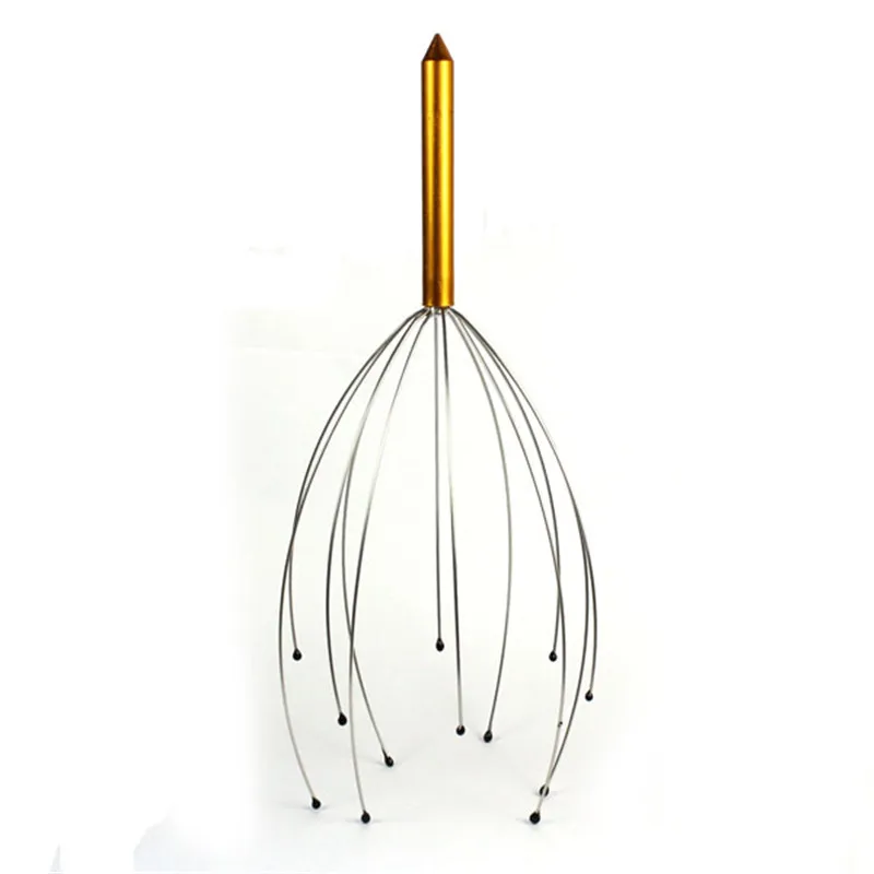 1 шт. Массажная расческа для головы волос кожи шеи осьминога оборудование снятия