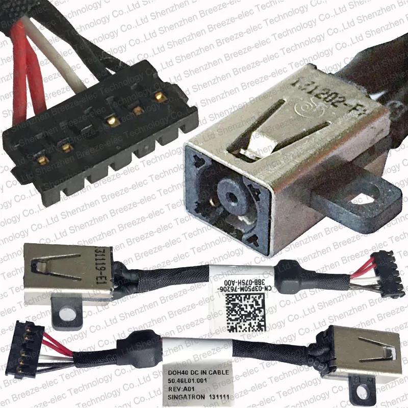 100% подлинный новый разъем питания переменного/постоянного тока Кабельный