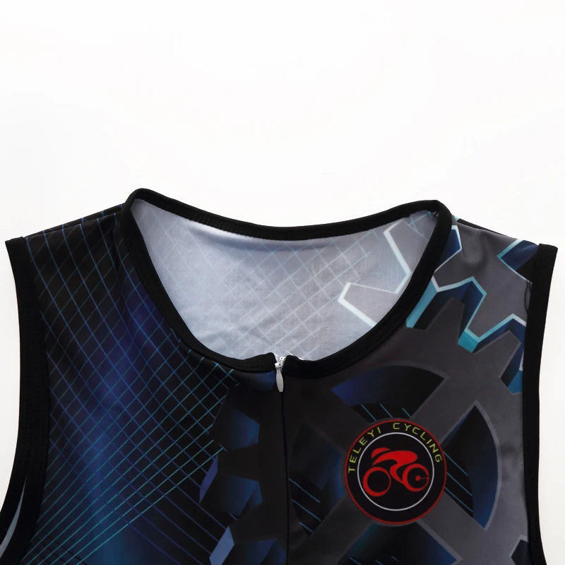 Триатлон teleyi мужской комбинезон скоростной трикостюм Ropa Ciclismo Maillot Pro цельная одежда для триатлона майки для велоспорта