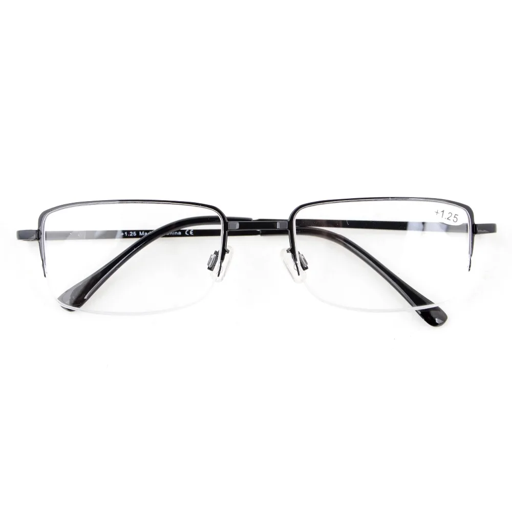 HR16011 микс Eyekepper 3 pack ридеры Пружинные шарниры половинной оправы очки для чтения + 0