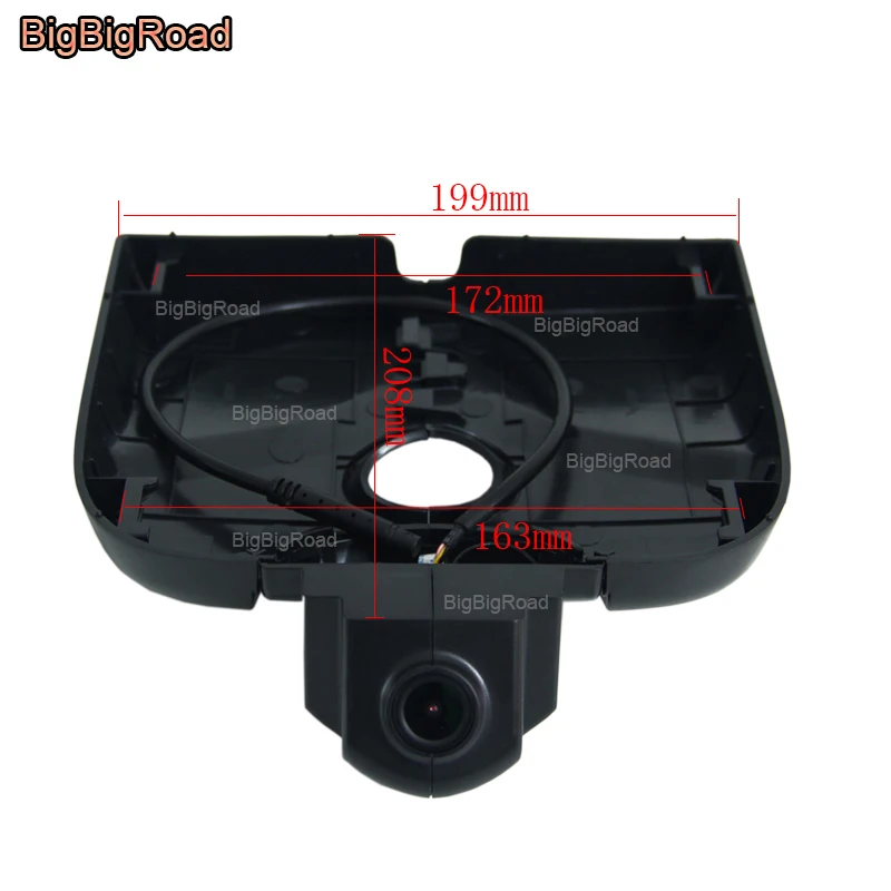 Автомобильный видеорегистратор BigBigRoad Wifi DVR с двумя объективами для Buick Encore / Opel Mokka