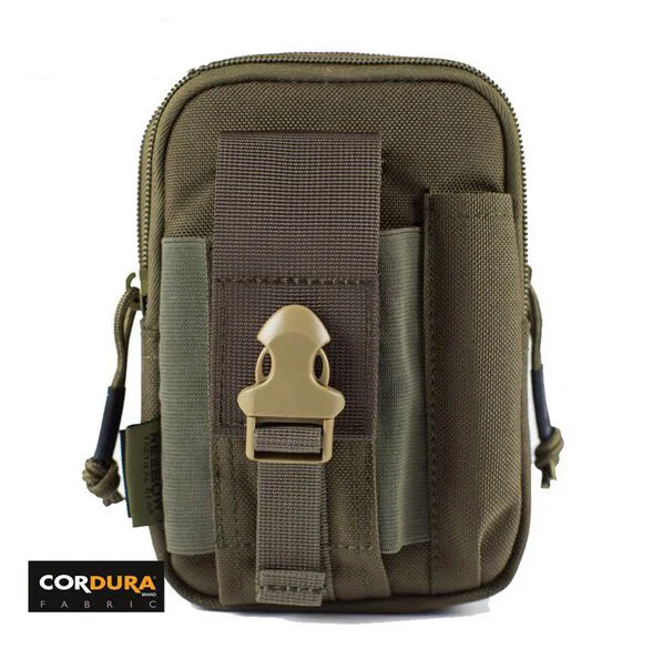 Grey green Onebow Открытый тактический molle EDC Утилита Сумка гаджет пояс поясная сумка с сотового телефона застежка кобуры - Цвет: Grey green