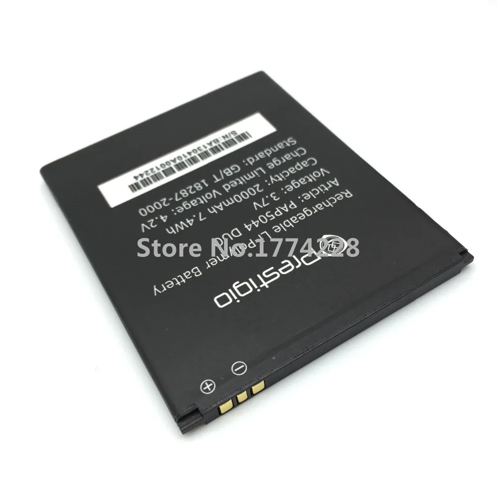 Аккумулятор MLLSE 2000 мАч для Prestigio MultiPhone PAP5044 DUO 5044|battery for prestigio|battery forbatteries batteries |
