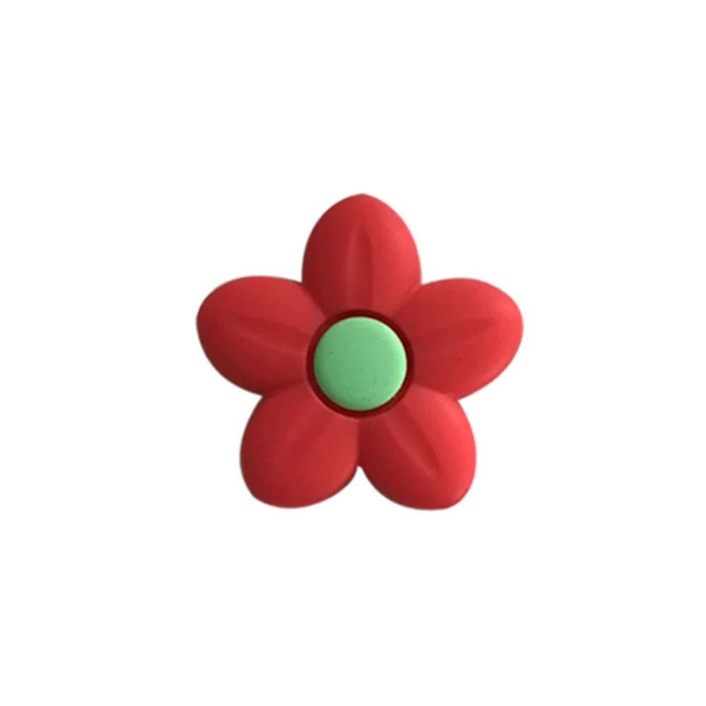 5pcs flower Silicone Beads Baby Teethers Food Grade Teething Toys For Pacifier Chain Necklace DIY Accessories girl gift | Мать и ребенок
