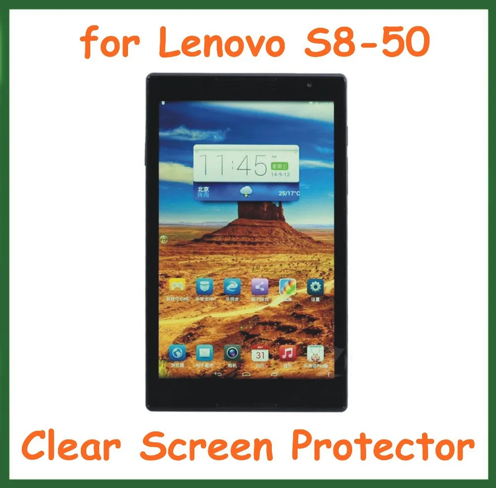 5 шт. Ультрапрозрачная Защитная пленка для ЖК экрана планшета Lenovo|film bag|film grainfilm plain