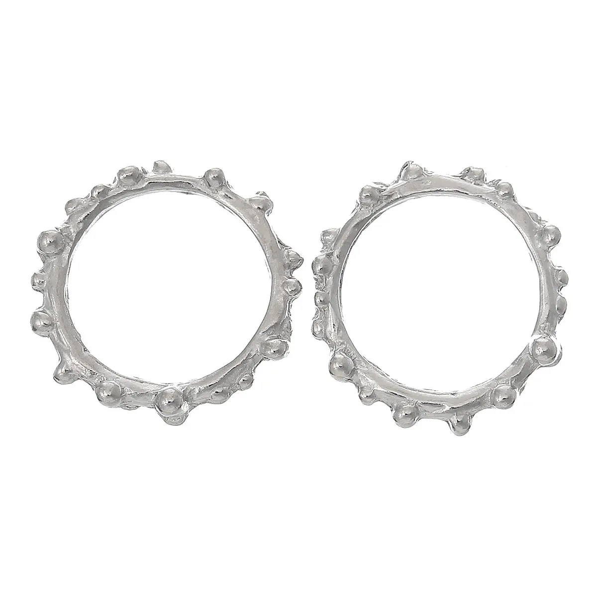 DoreenBeads цинк металлический сплав Закрытая пайка кольца для прыжков Круглый