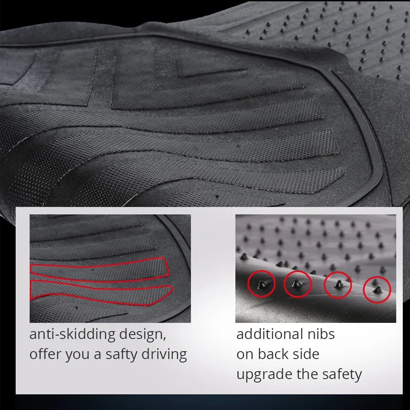 Универсальные автомобильные водонепроницаемые коврики ПВХ коврик для