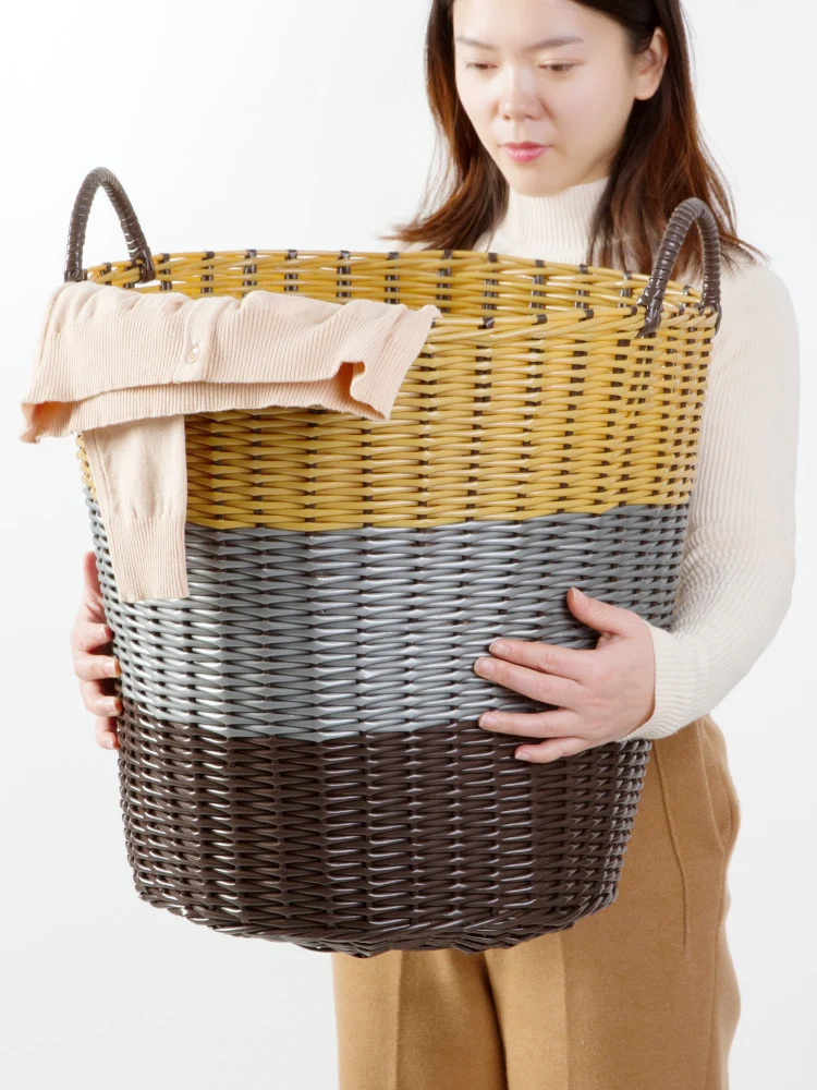 Корзина для хранения грязной одежды корзина белья пластиковая ванной комнаты